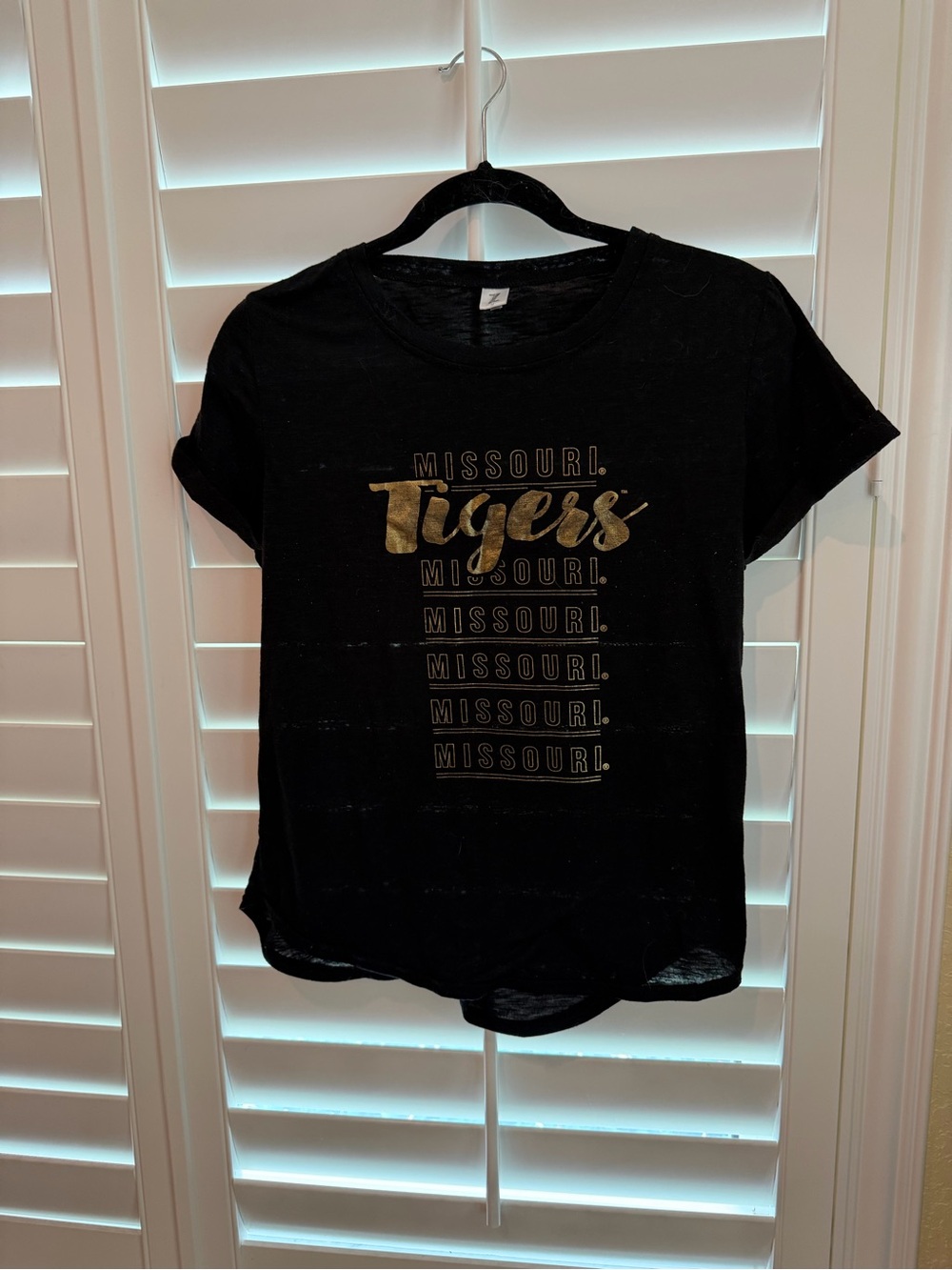 Missouri Tigers Kids' Black Graphic Tee